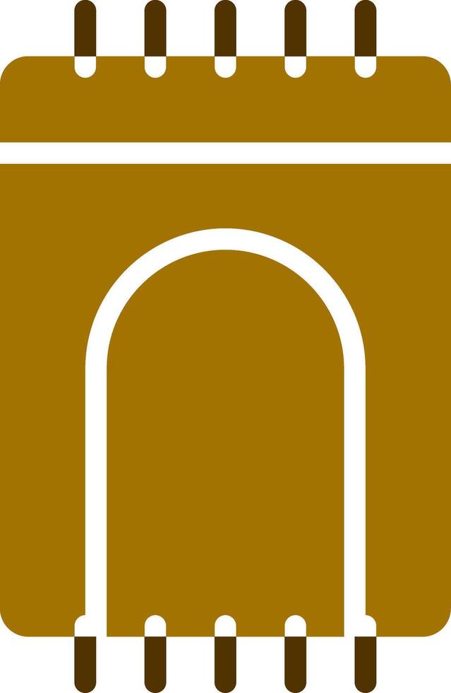 Prayer Rug Creative Icon Design vector
