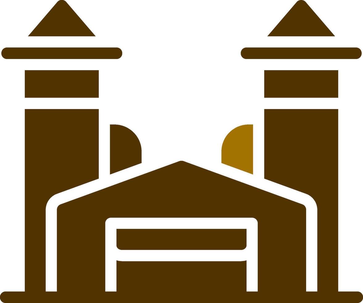 Factory Creative Icon Design vector