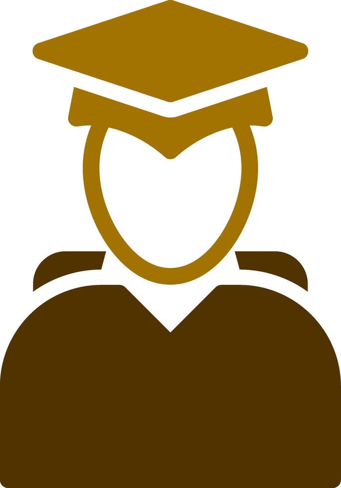Student Creative Icon Design vector