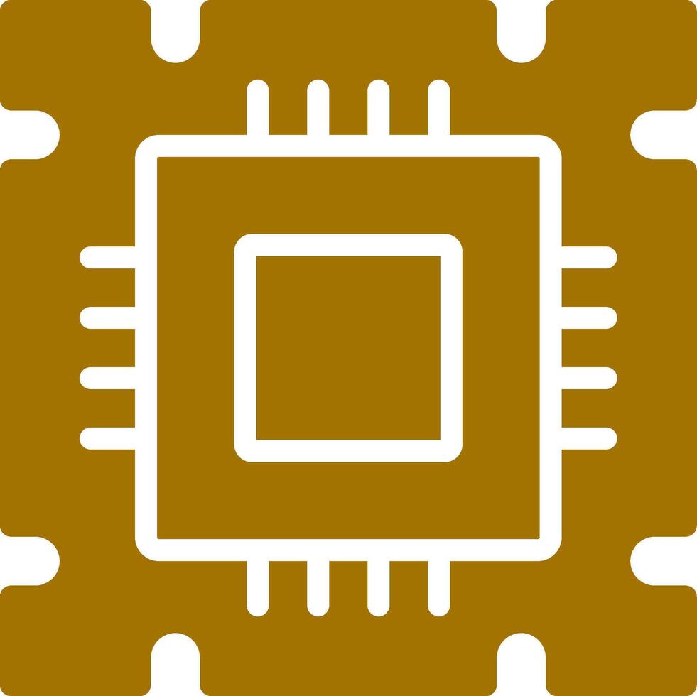 Processor Creative Icon Design vector