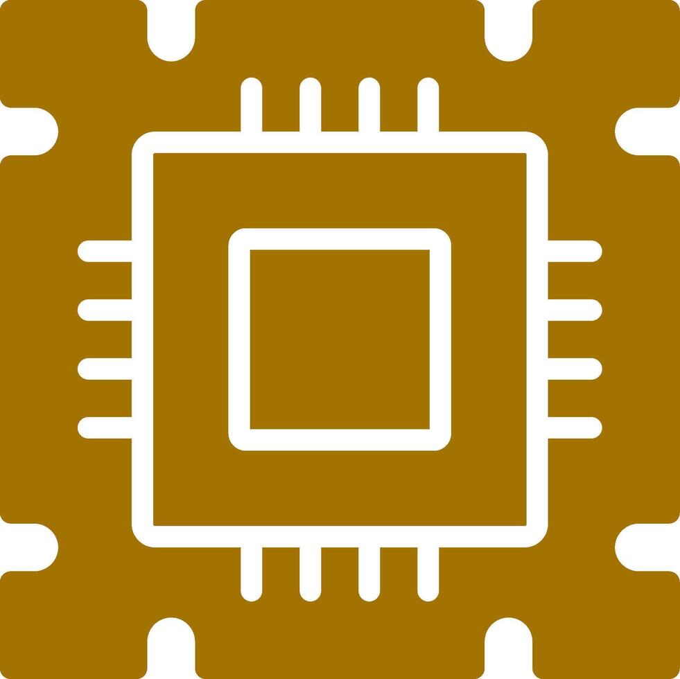 Processor Creative Icon Design vector