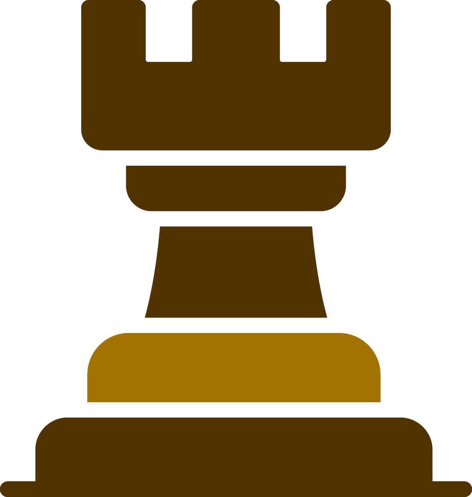 Chess Piece Creative Icon Design vector