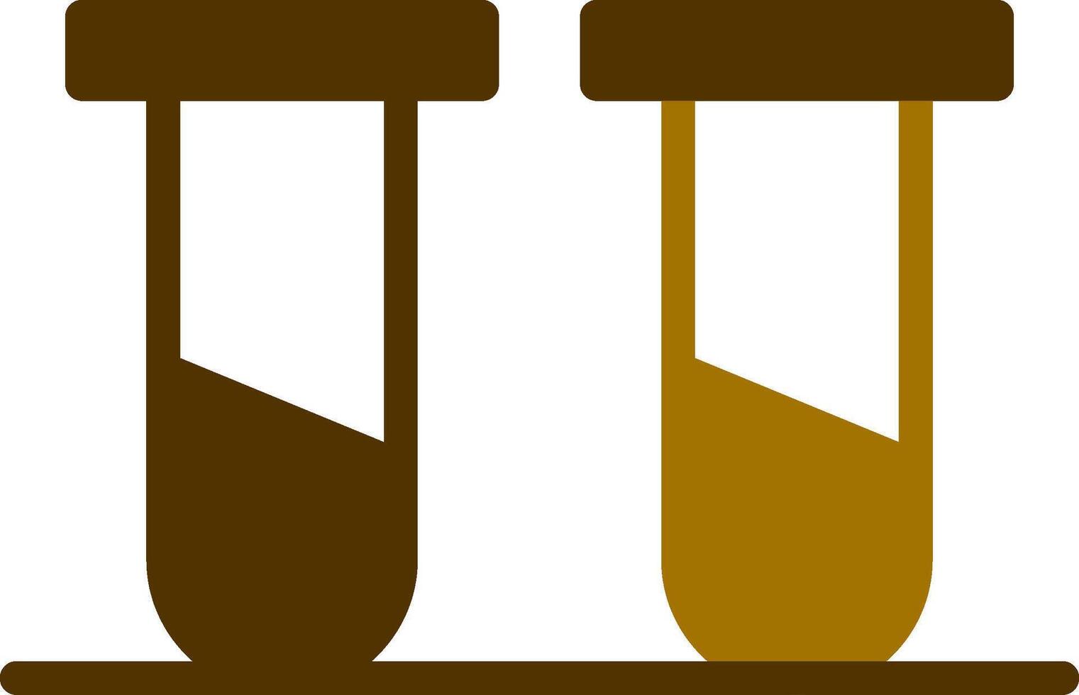 Test Tubes Creative Icon Design vector