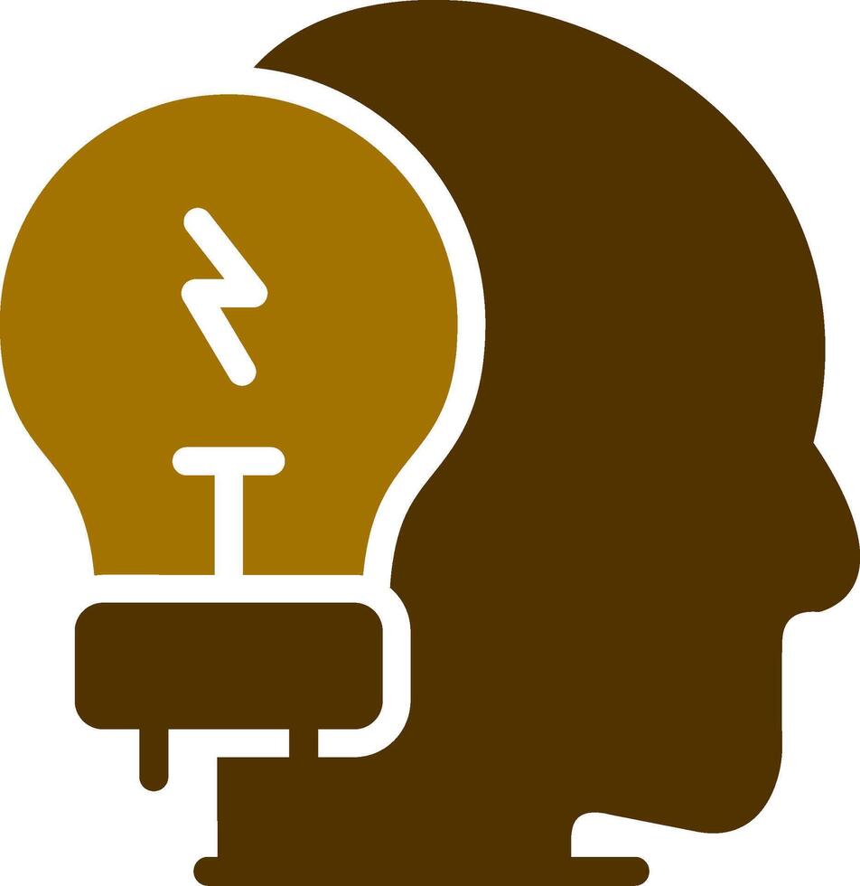 Brainstorm Creative Icon Design vector