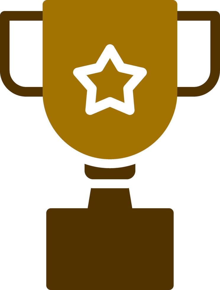 Trophy Creative Icon Design vector