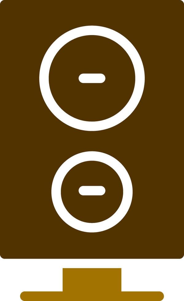 Speaker Creative Icon Design vector