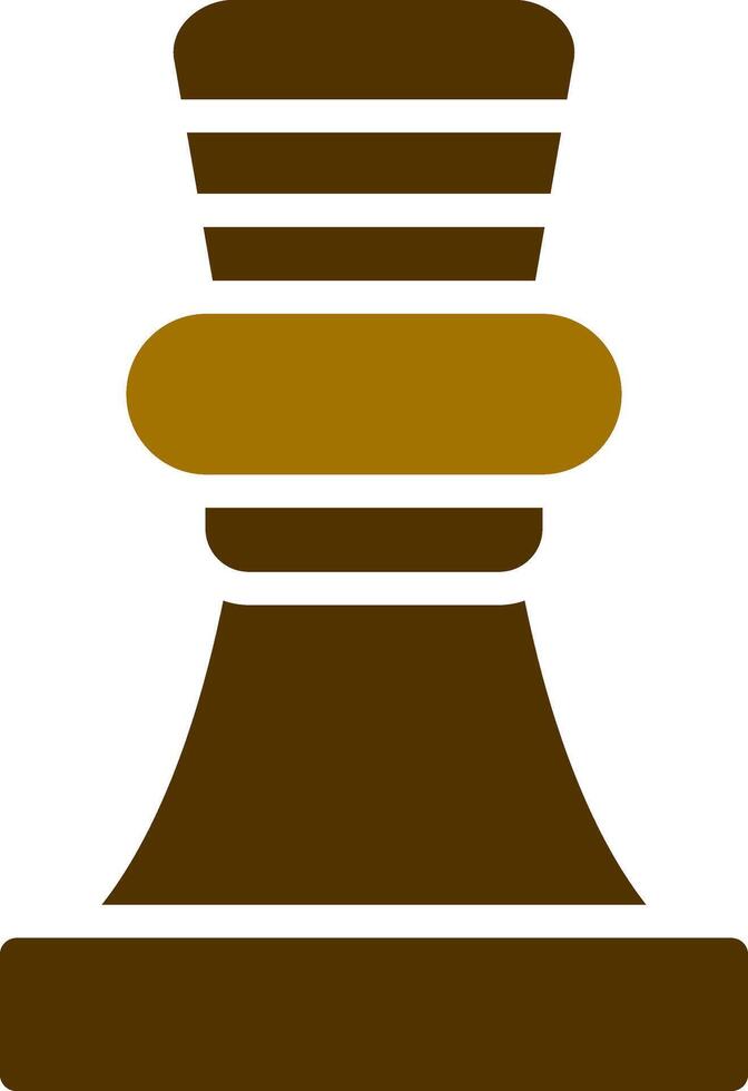 Chess Game Creative Icon Design vector
