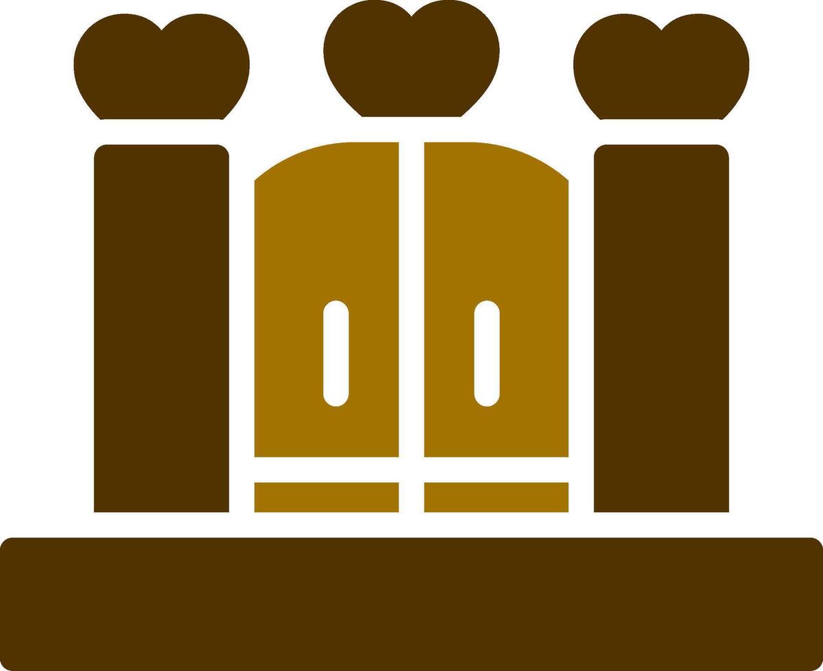 Door Creative Icon Design vector