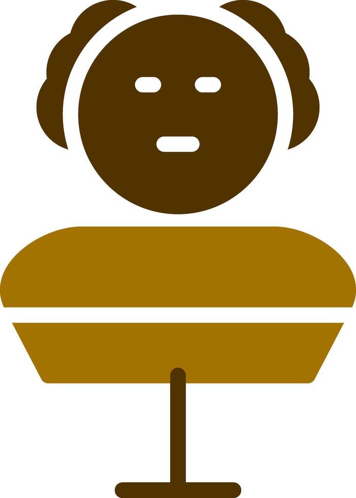 Sculpture Creative Icon Design vector