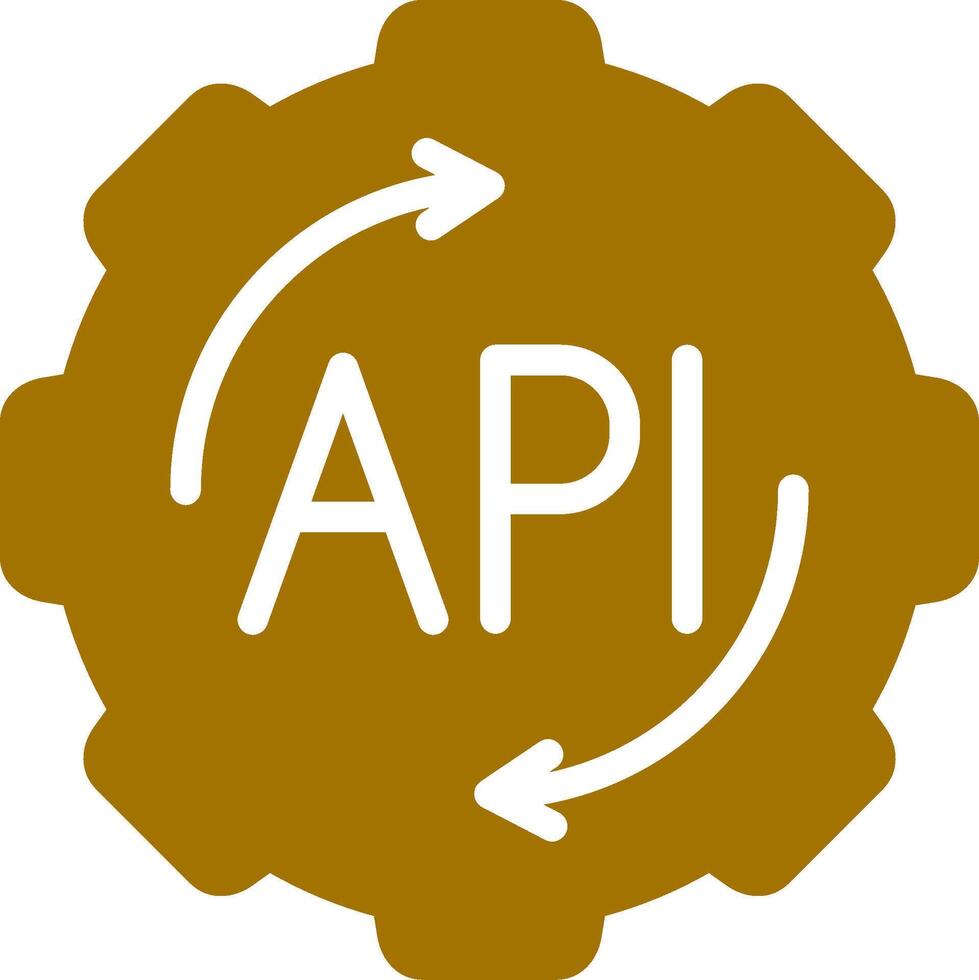 API Creative Icon Design vector