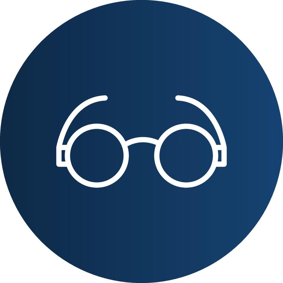 Glasses Creative Icon Design vector
