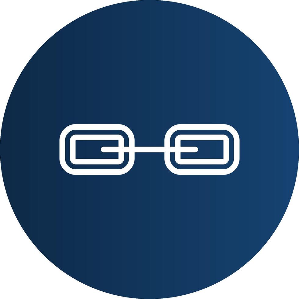 Link Creative Icon Design vector