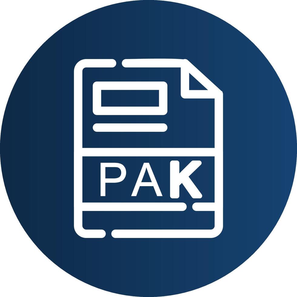 PAK Creative Icon Design vector