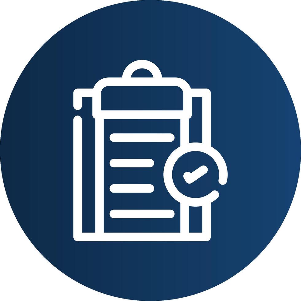 Quality Control Creative Icon Design vector