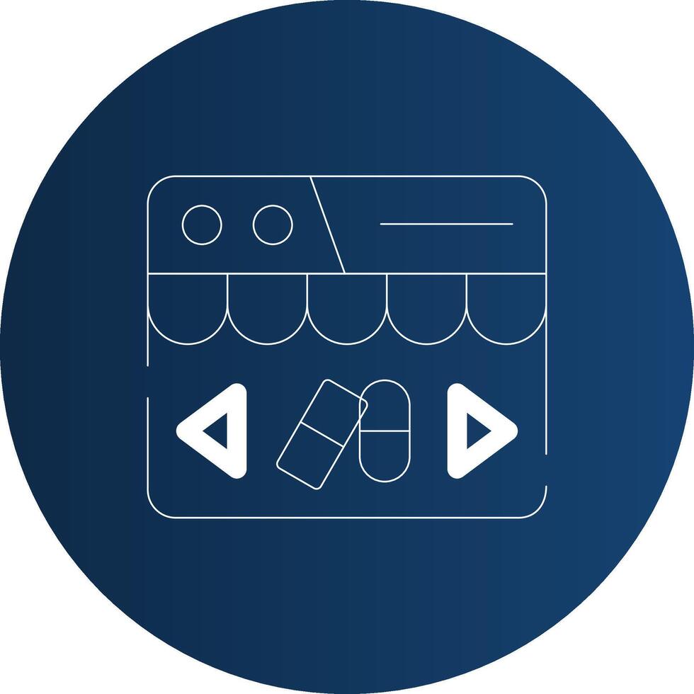 Wide Selection Of Products Creative Icon Design vector