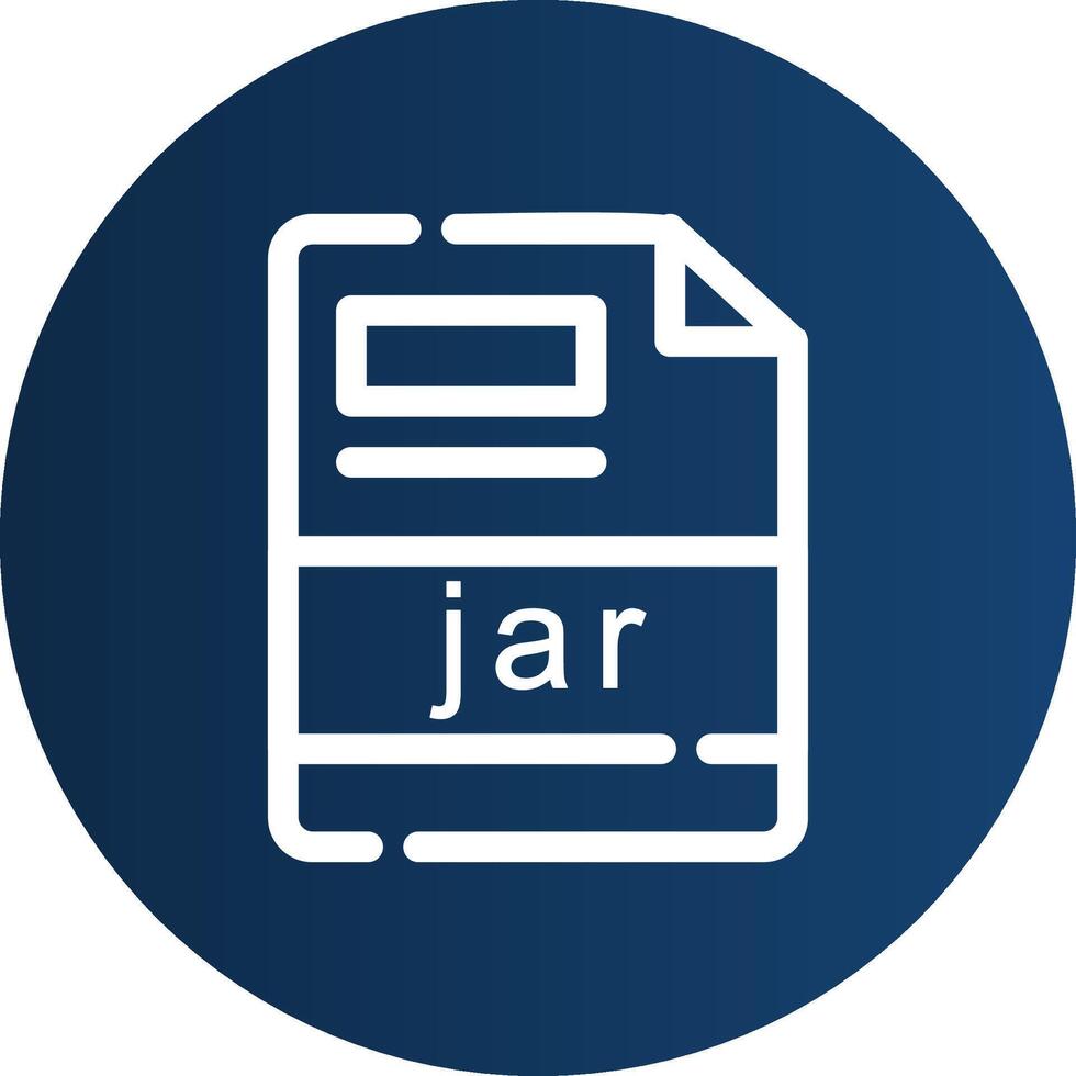 jar Creative Icon Design vector