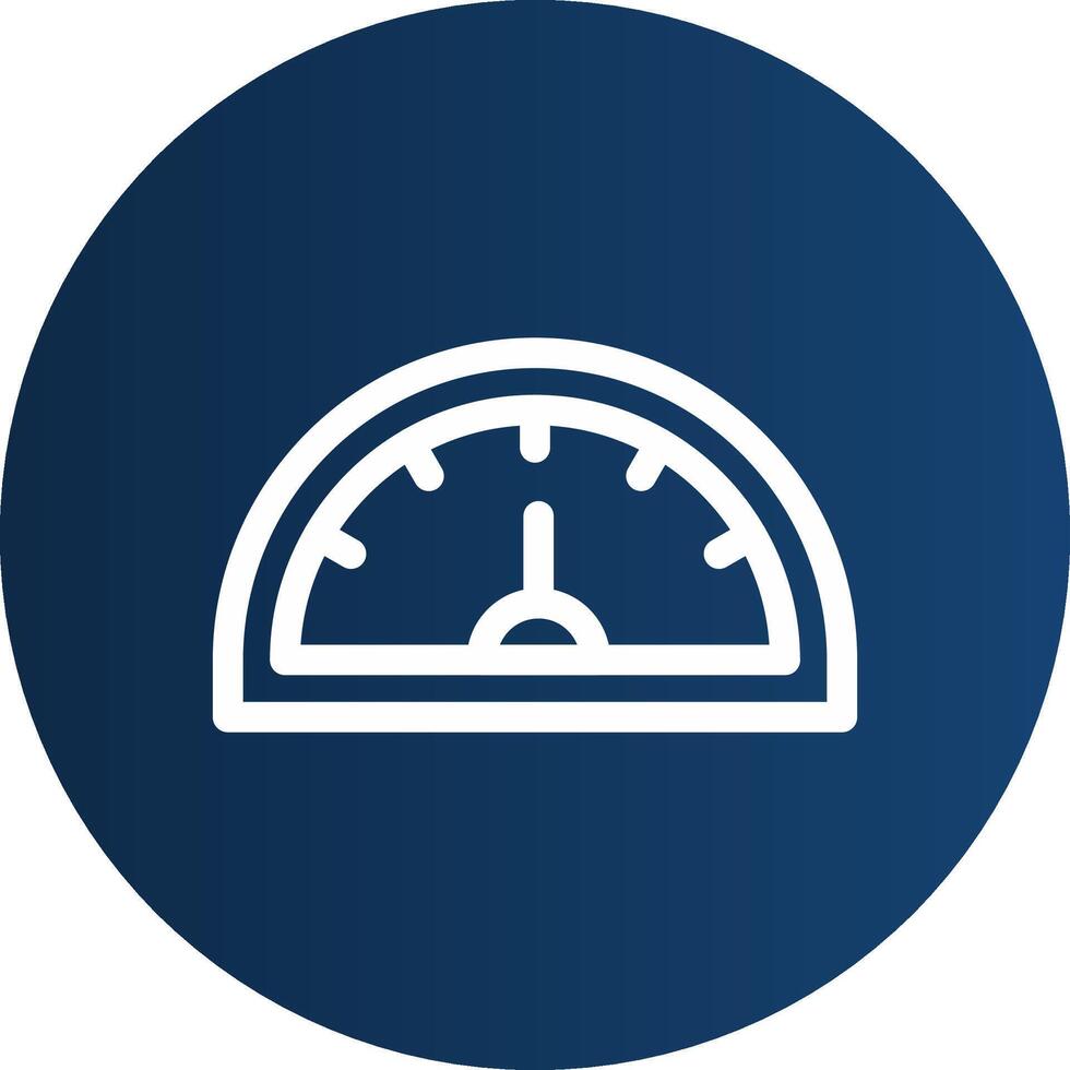 Speedometer Creative Icon Design vector