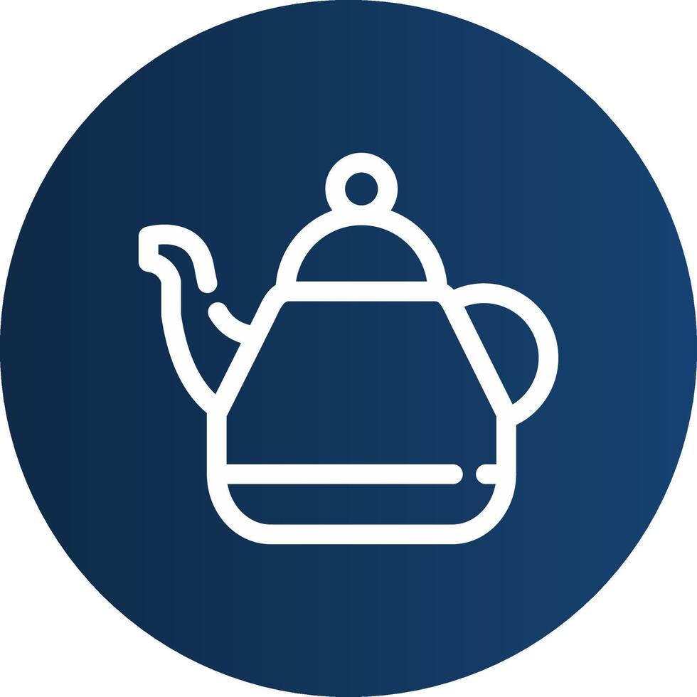 Teapot Creative Icon Design vector