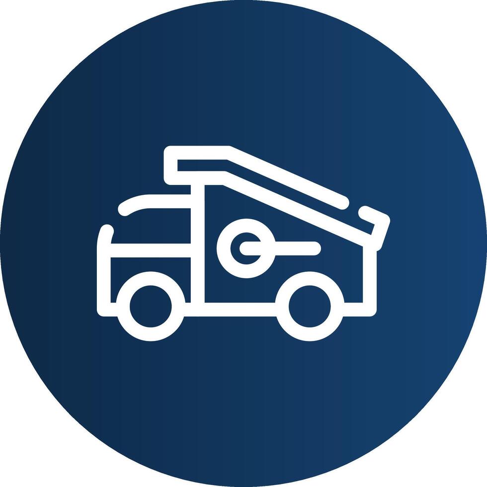 Truck Creative Icon Design vector