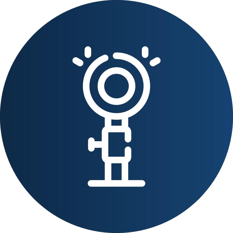 Light Creative Icon Design vector