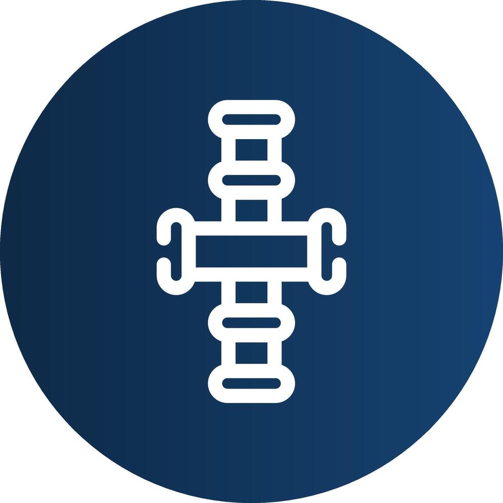 Pipeline Creative Icon Design vector