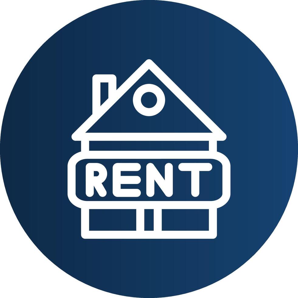 Rent Creative Icon Design vector