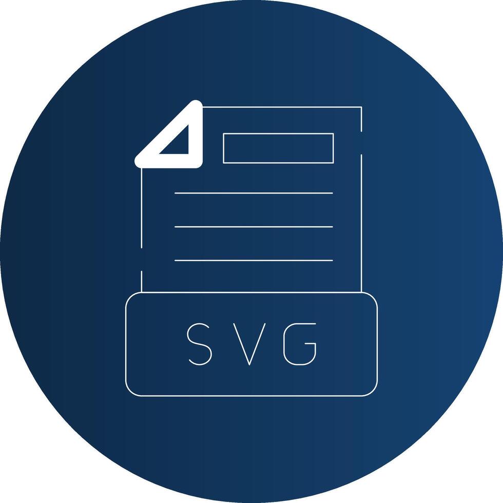 Svg File Creative Icon Design vector