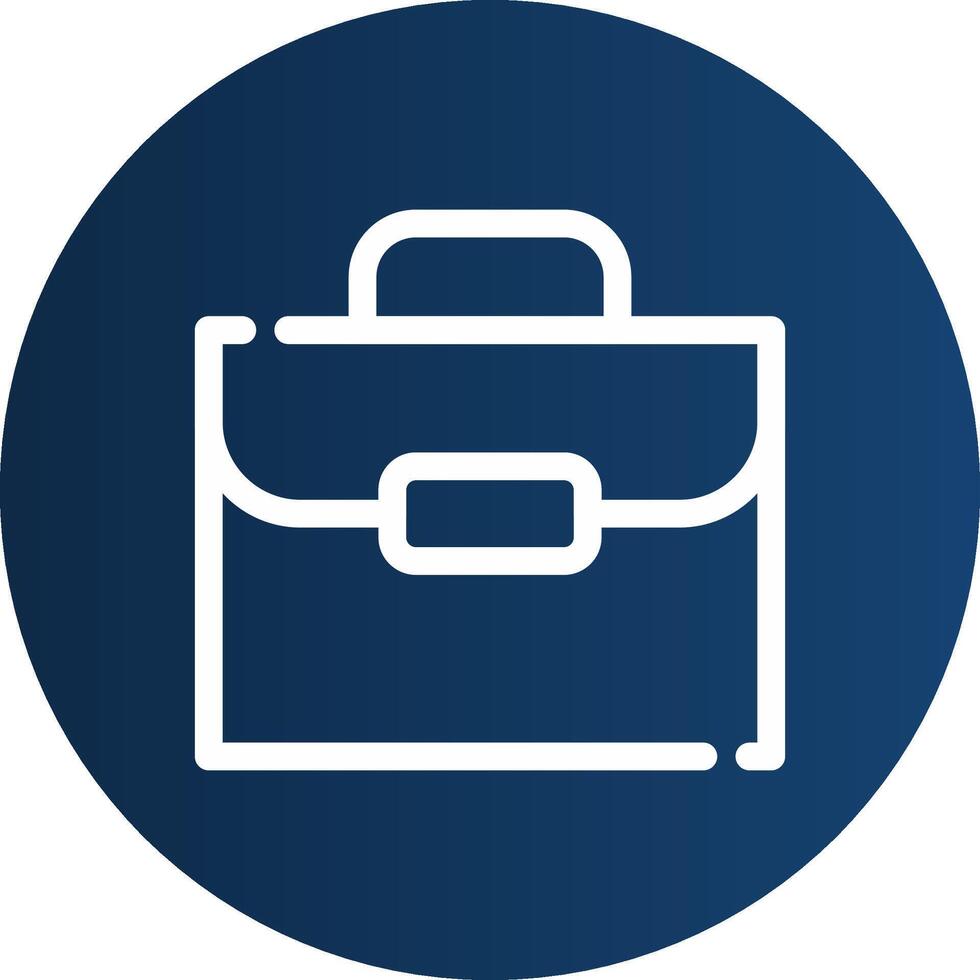 Briefcase Creative Icon Design vector