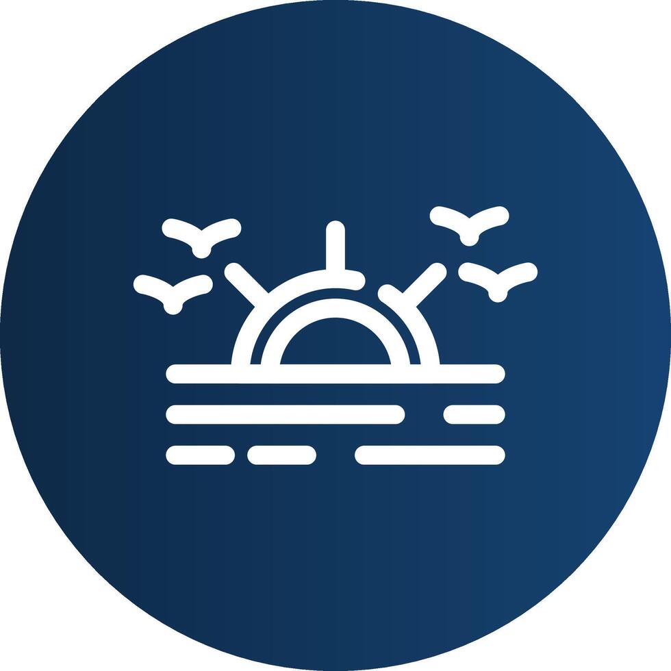 Sunrise Creative Icon Design vector