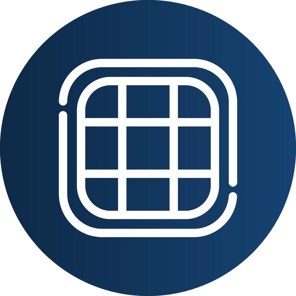 Grid Creative Icon Design vector