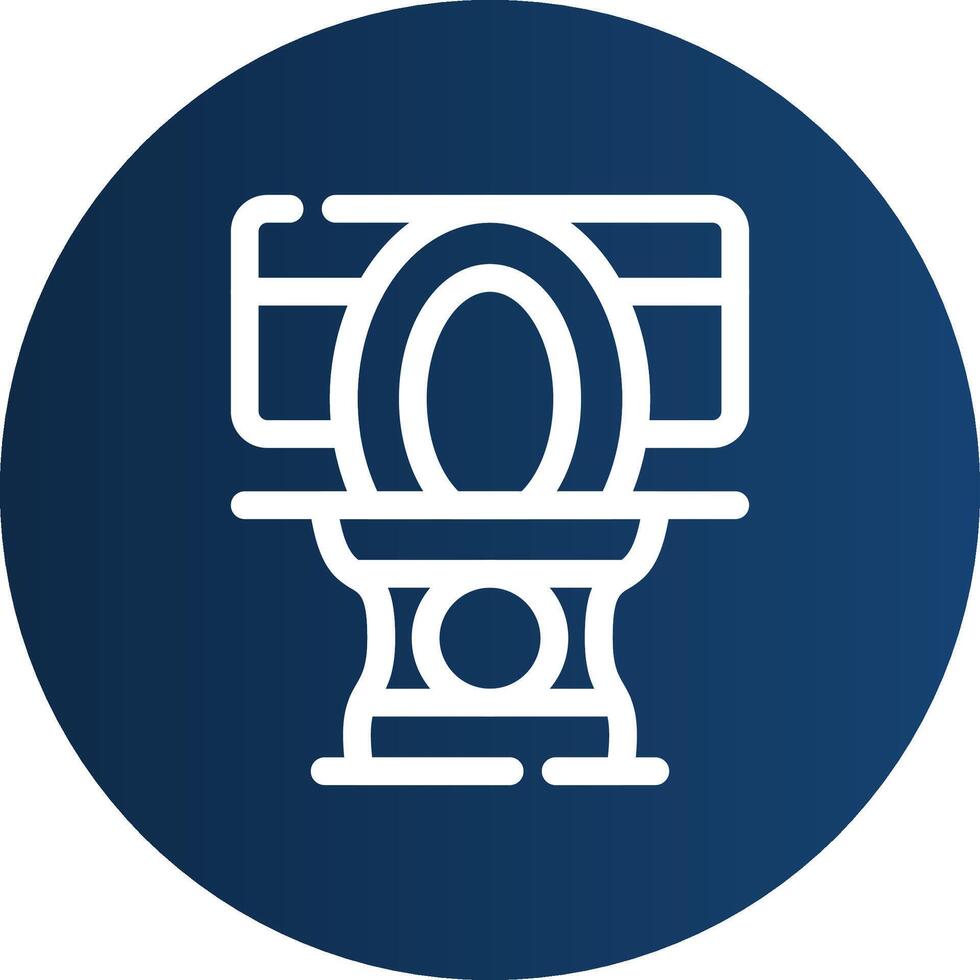 Bathroom Creative Icon Design vector