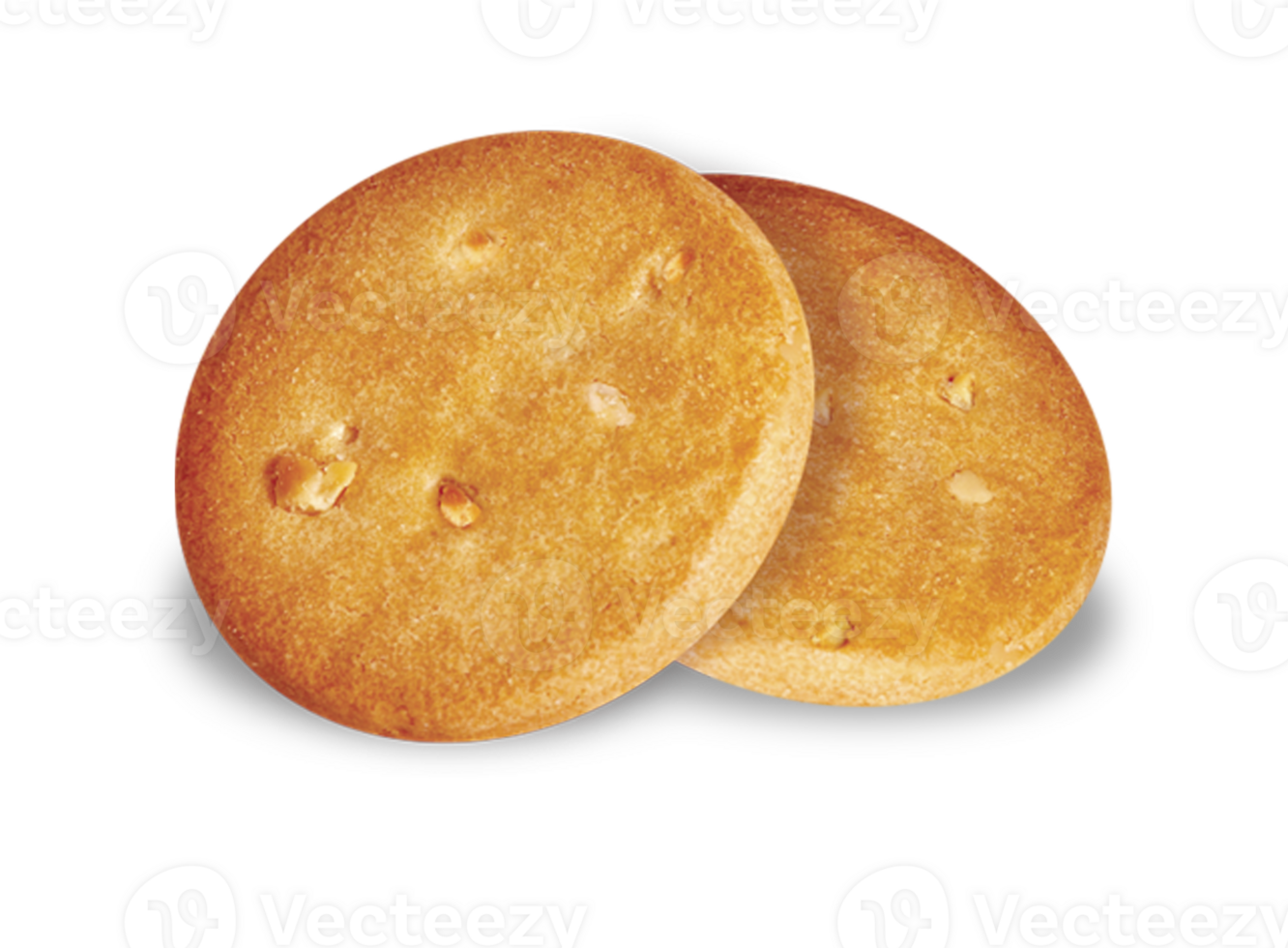 crispy  biscuits cracker isolated on transparent background png file Pro PNG
