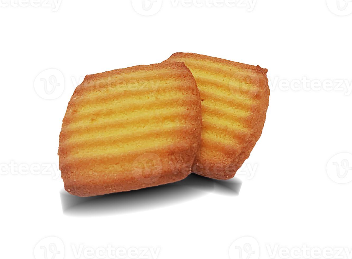 crispy  biscuits cracker isolated on transparent background png file Pro PNG