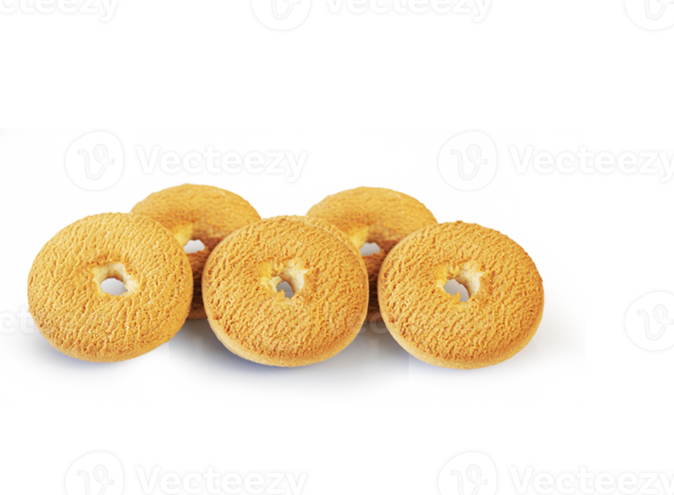 crispy  biscuits cracker isolated on transparent background png file Pro PNG