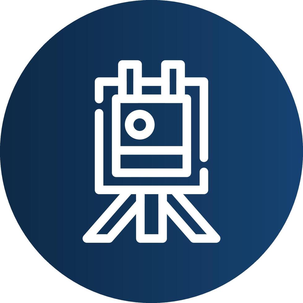 Canvas Creative Icon Design vector