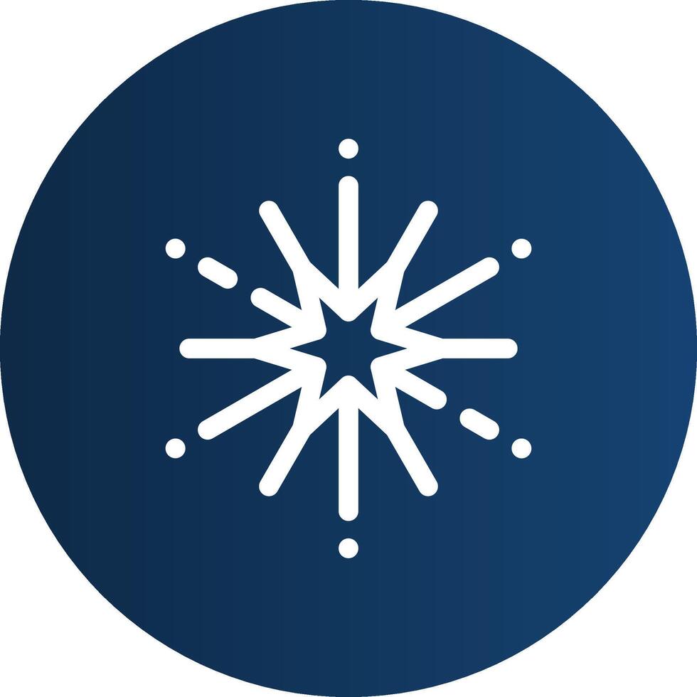 Star Creative Icon Design vector