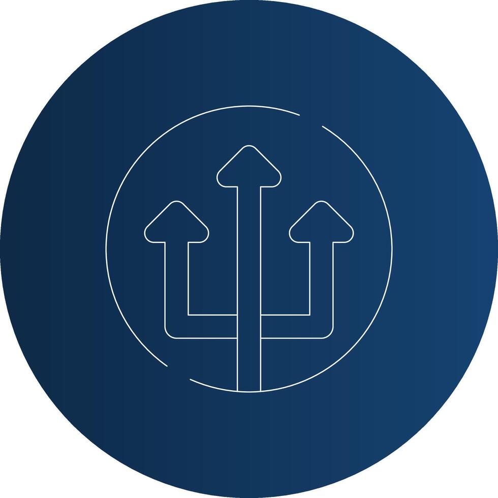 Pathway Creative Icon Design vector