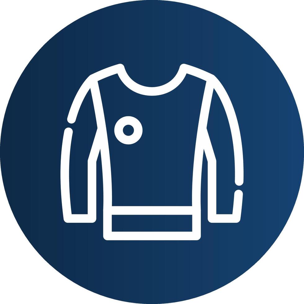 Jumper Creative Icon Design vector
