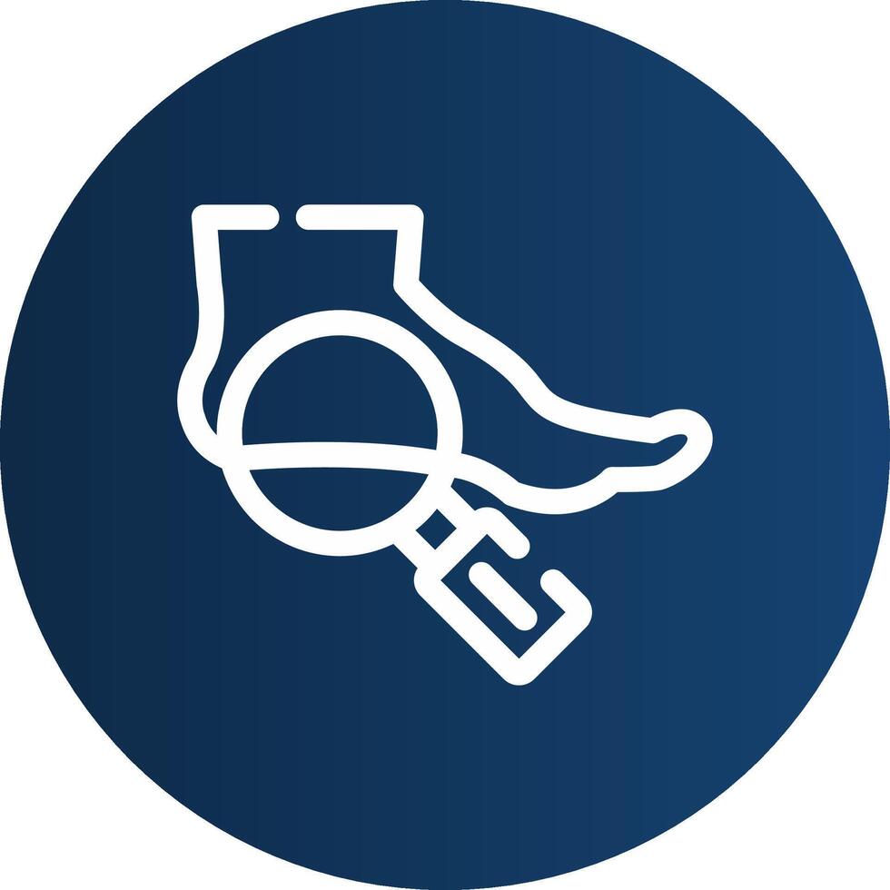 Foot Creative Icon Design vector