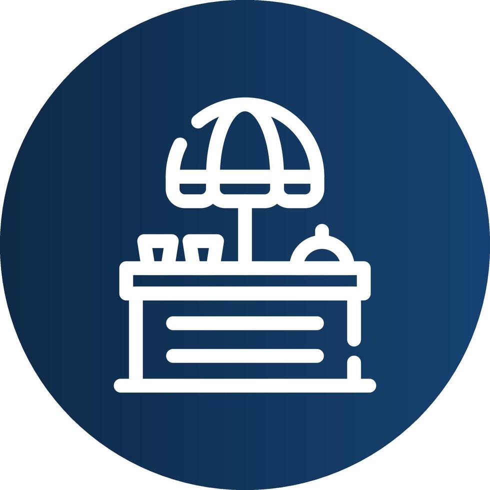Reception Creative Icon Design vector