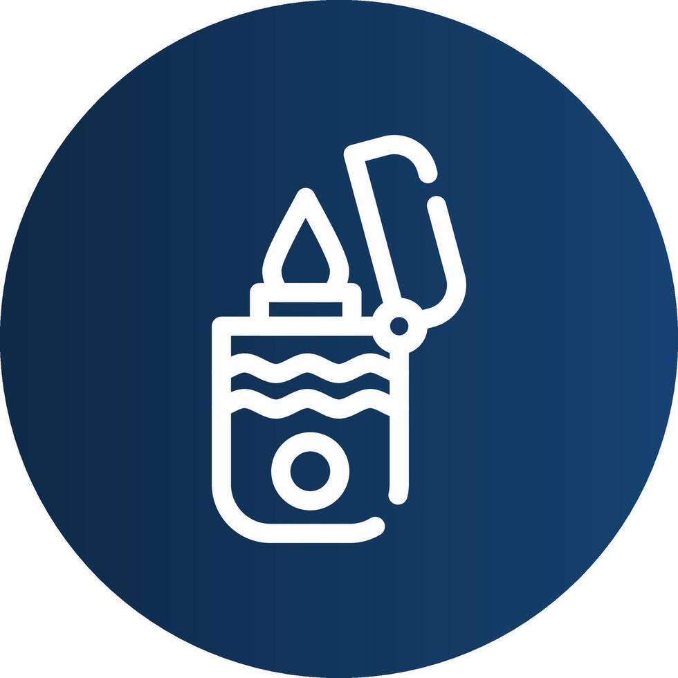 Lighter Creative Icon Design vector