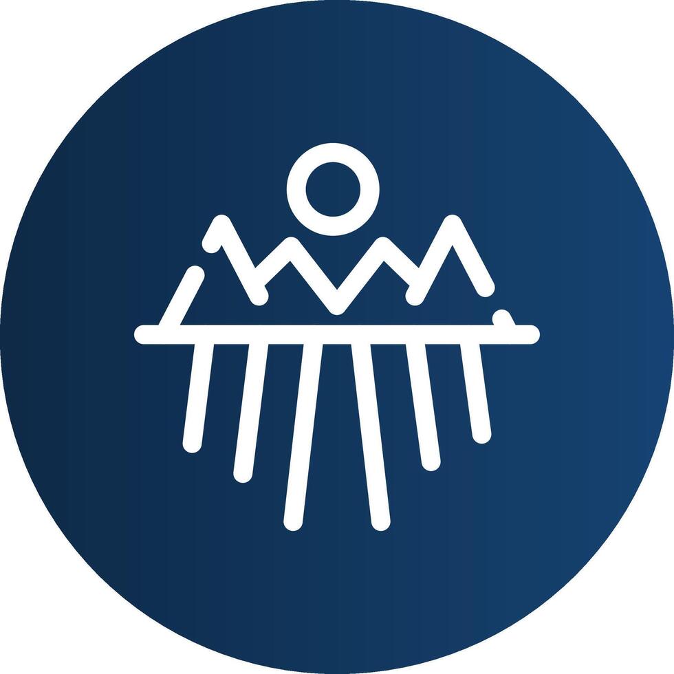 Field Creative Icon Design vector
