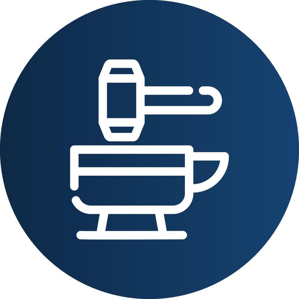 Blacksmith Creative Icon Design vector