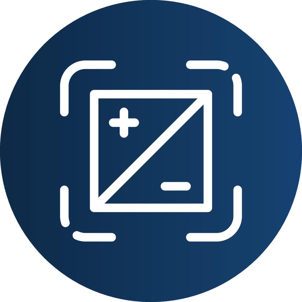 Exposure Creative Icon Design vector