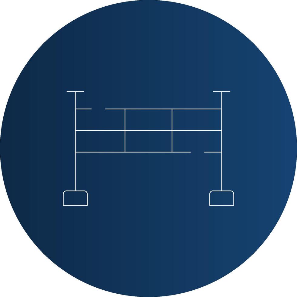 Finish Line Creative Icon Design vector