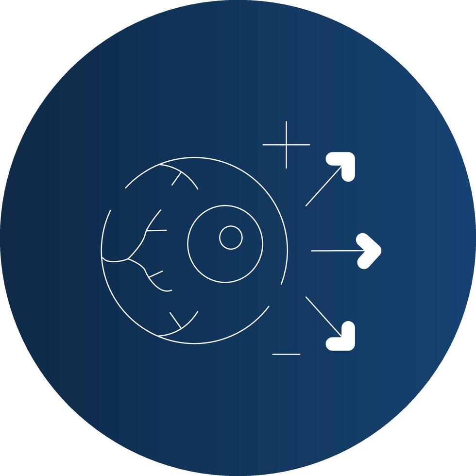 Longsighted Creative Icon Design vector