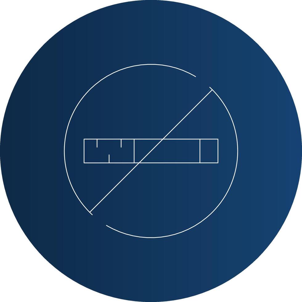 No Smoking Creative Icon Design vector