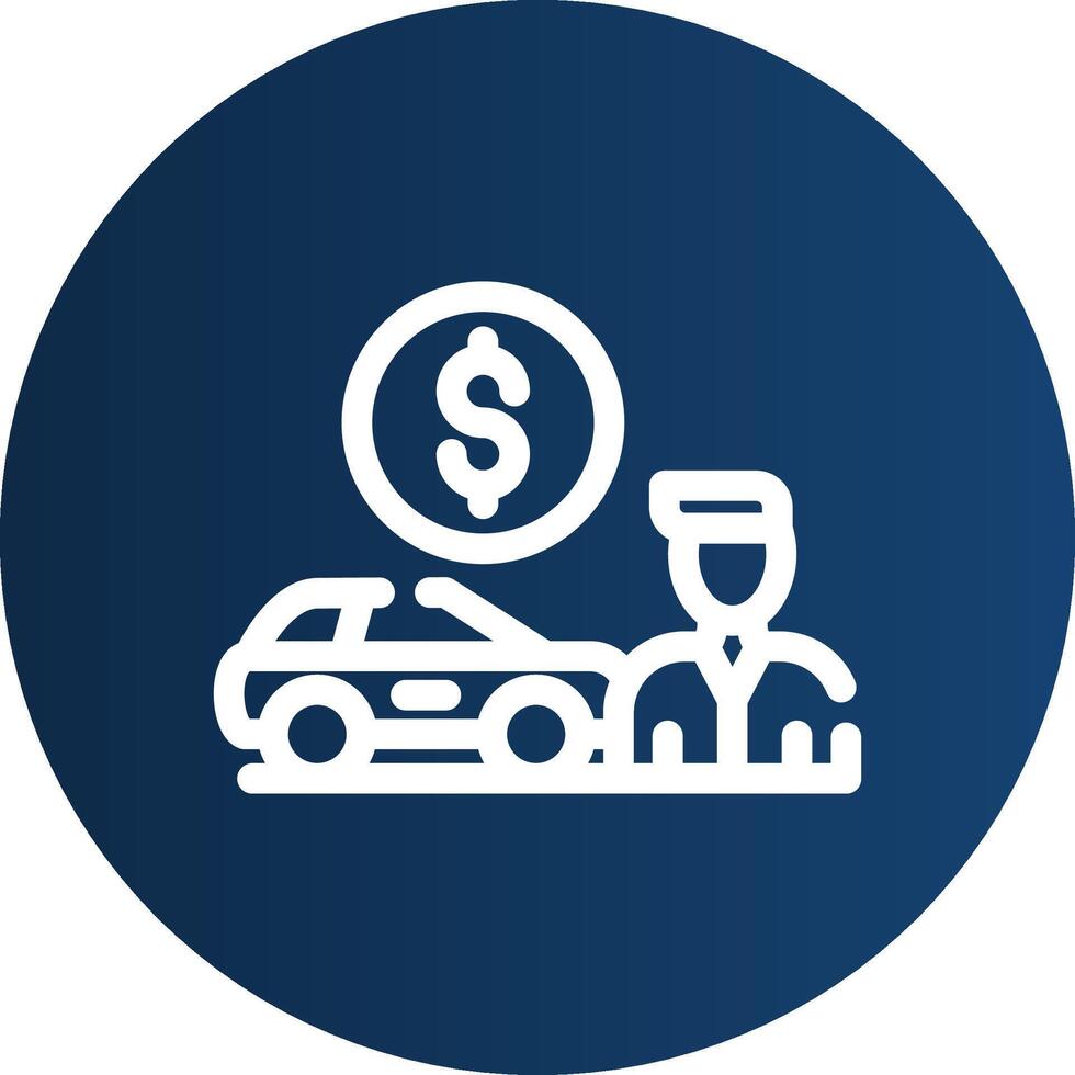 Dealer Incentives Creative Icon Design vector