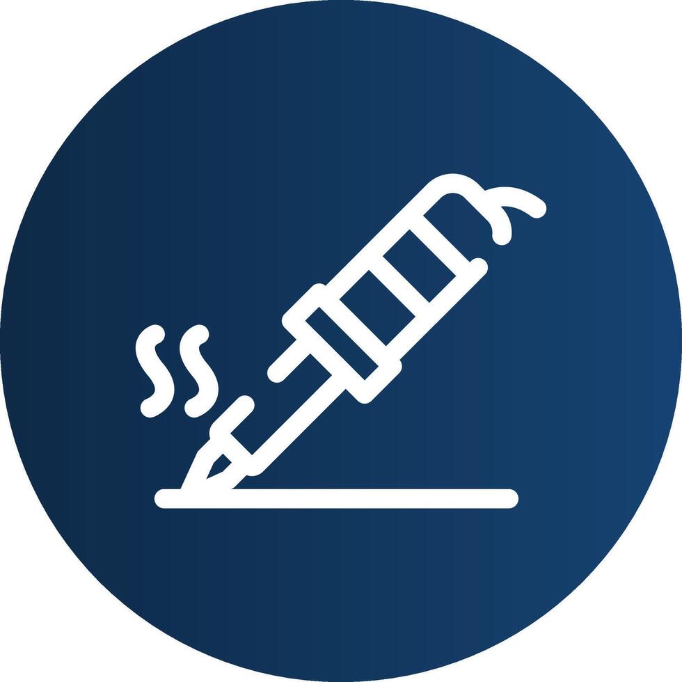 Soldering Creative Icon Design vector