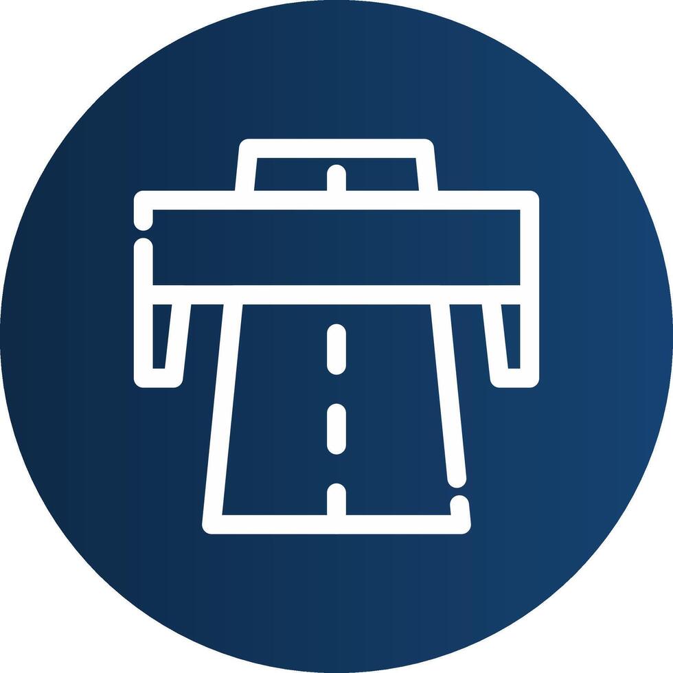 Motorway Creative Icon Design vector